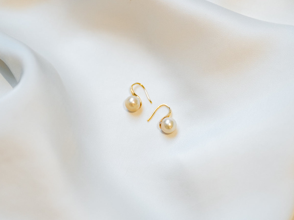 Daphne Drop Earrings - Champagne Gold