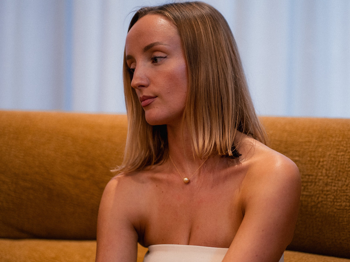 Daphne Necklace - Champagne Gold