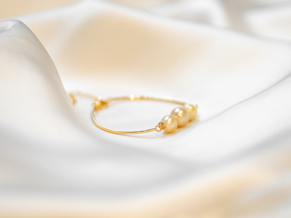 Elodie Bracelet - Champagne Gold