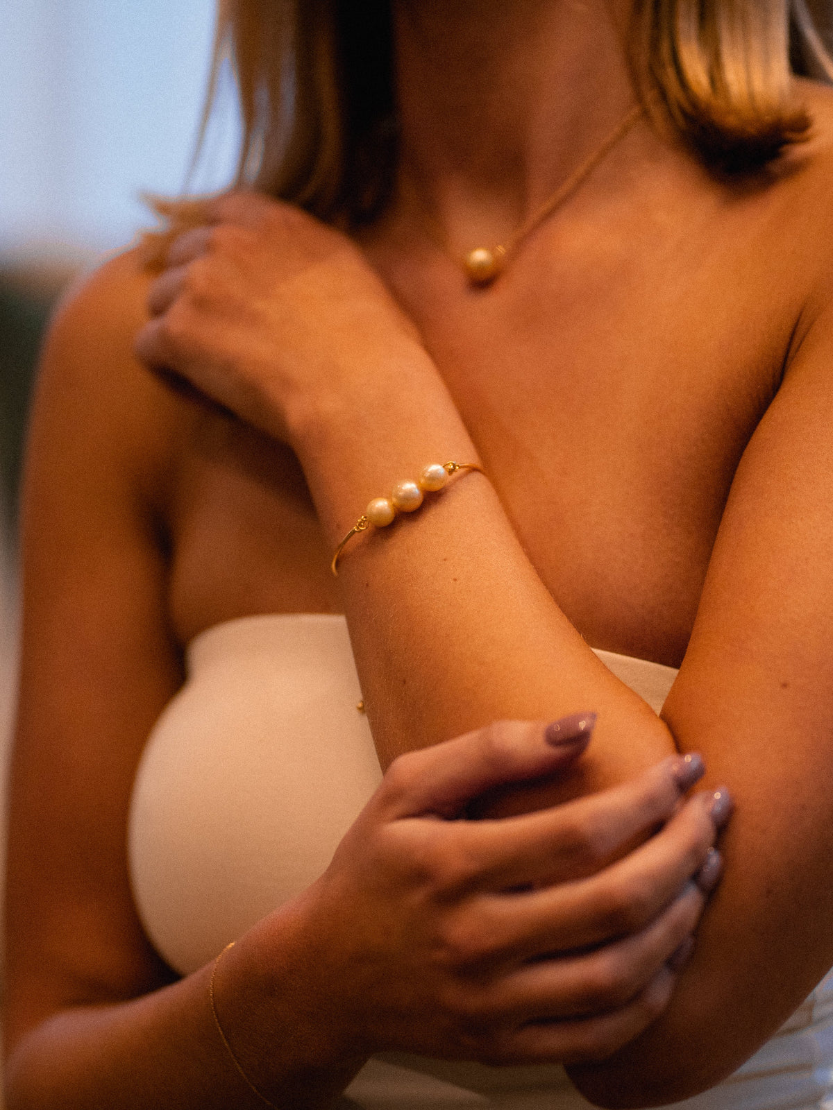 Elodie Bracelet - Champagne Gold